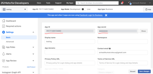 Generate Instagram Graph Api Access token – DevOps Support