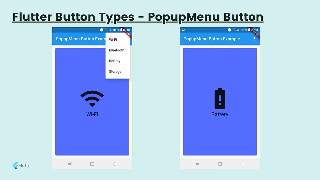 Some Flutter Button Types with Examples - DevOps Support