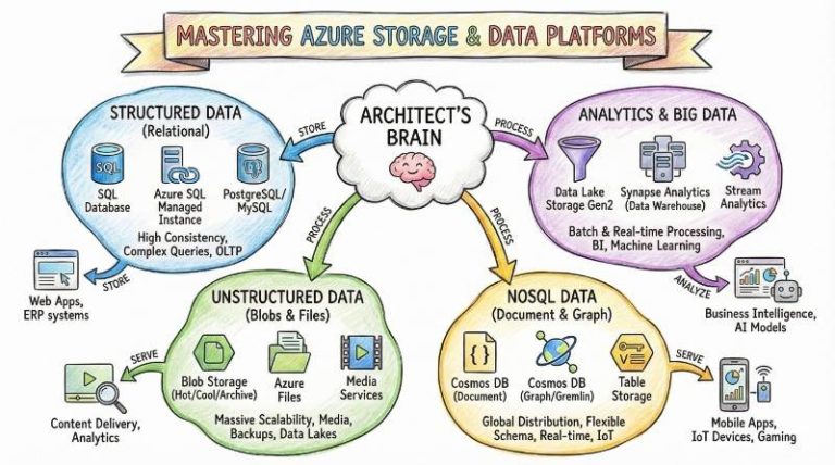 Mastering Azure Storage and Data Platforms – DevOps Support